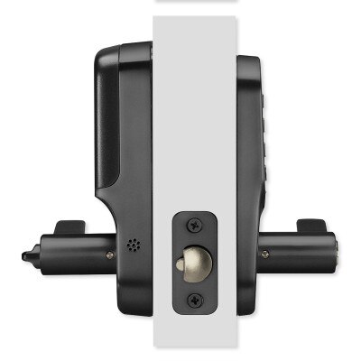 Yale Assure Lock Lever Pushbutton Keypad, Standalone, (No Smart Module), Black Suede